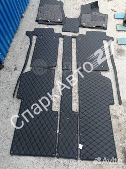 Коврики в салон 3D эко кожа Toyota Alphard / Vellf