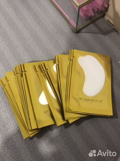 Расходные материалы для наращивания ресниц