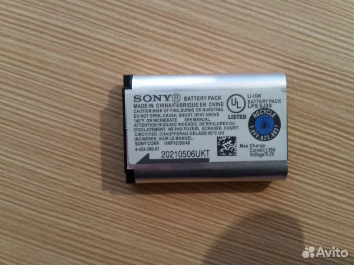 Аккумулятор Sony NP-BX1 новый