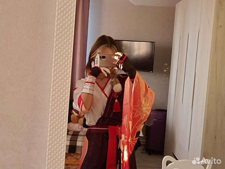 Косплей геншин кадзуха