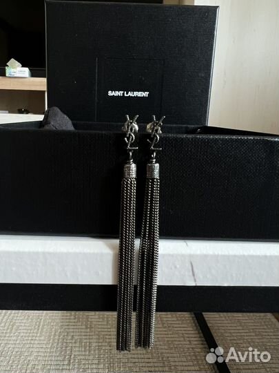 Серьги Saint Laurent оригинал