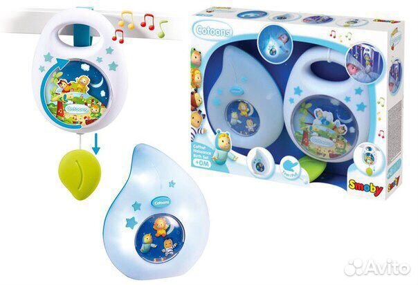 Музыкальная подвеска на кровать И ночник smoby