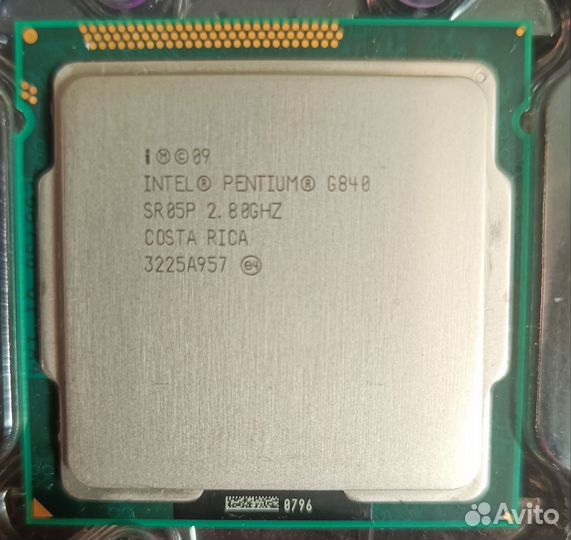 Процессор Pentium G840