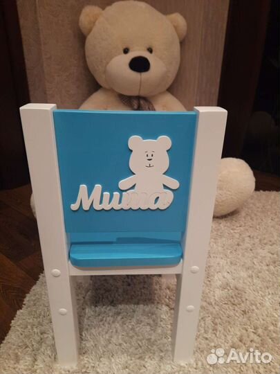 Детские столы и стульчики с именем ребенка