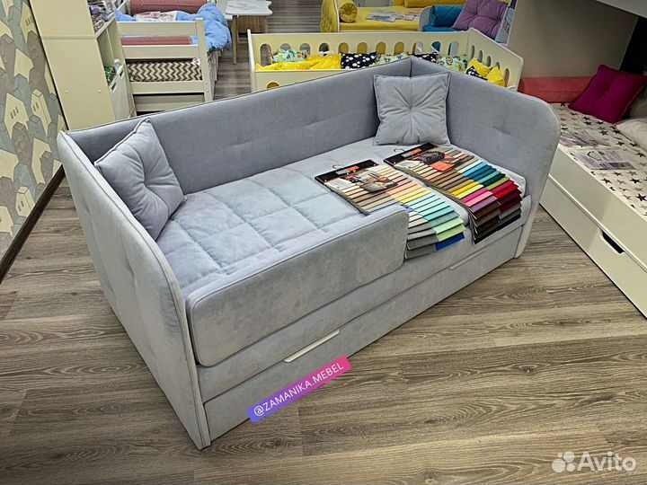 Детская мягкая кровать