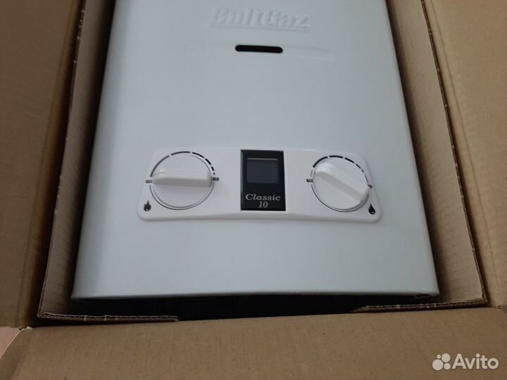 Газовая колонка baltgaz Classic 10 Белая