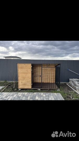 Будка вольер для собаки