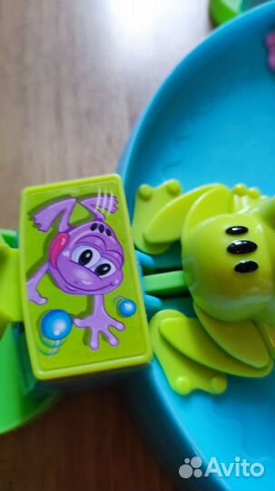 Настольная игра для малышей -голодные лягушки