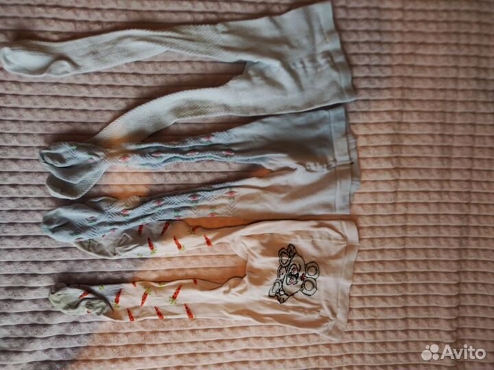 Детская одежда для девочек 74 80 пакетом