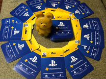 Подписка PS Plus 12 месяцев Россия