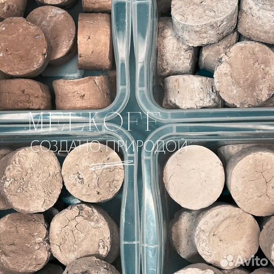 Шайба из глины и мела