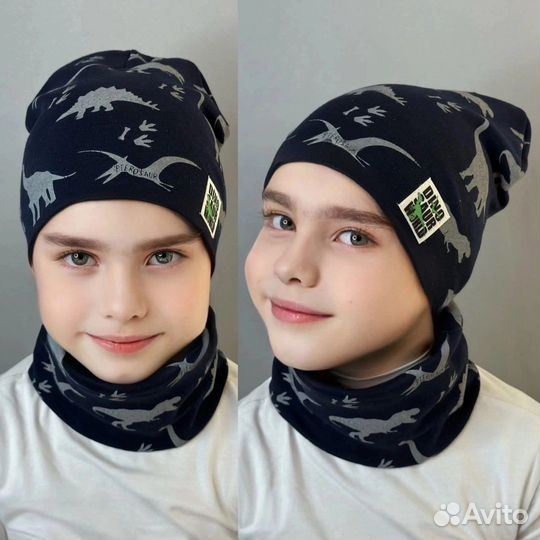 Шапочка со снудом