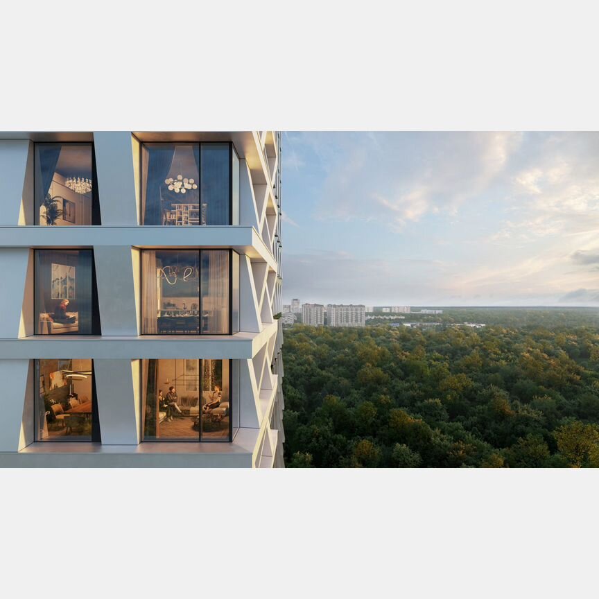 Апартаменты-студия, 31,2 м², 27/35 эт.