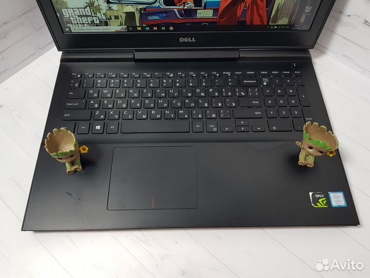 Игровой ноутбук Dell 4ядра/2видеокарты/16Gb/SSD