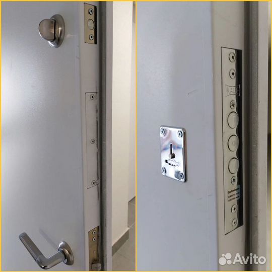Врезка замков в металлические двери ЖК пик