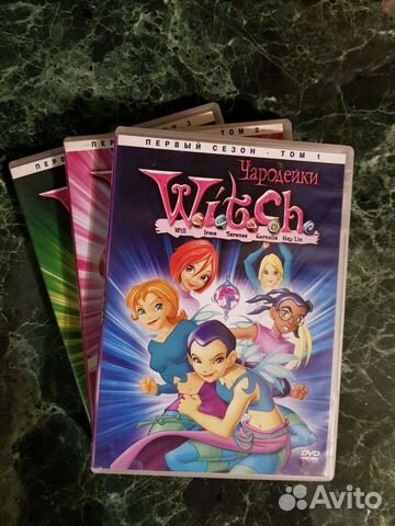 DVD диски witch (Чародейки) за 3шт