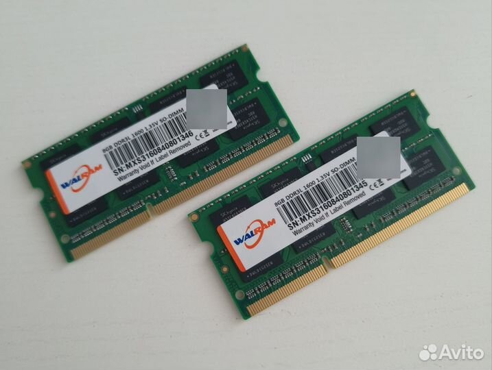 Оперативная память для ноутбука ddr3 8/4gb (новая)