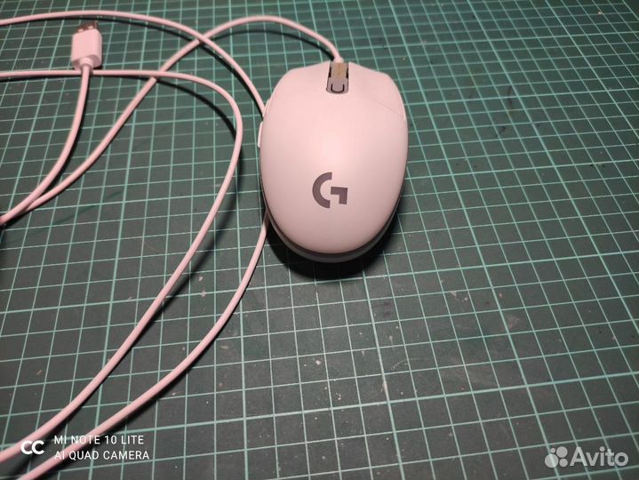 Мышь logitech g102 lightsync (белая)