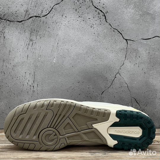 New Balance 550 Natural Green кроссовки