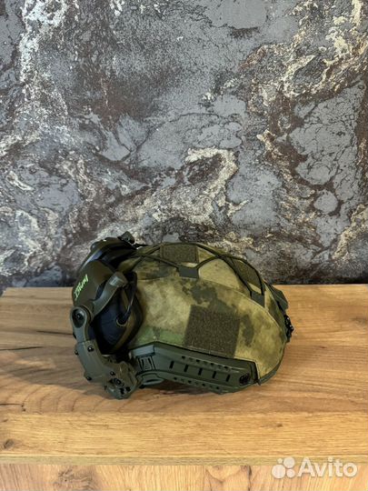 Военный шлем в сборе(Мох,мультикам)