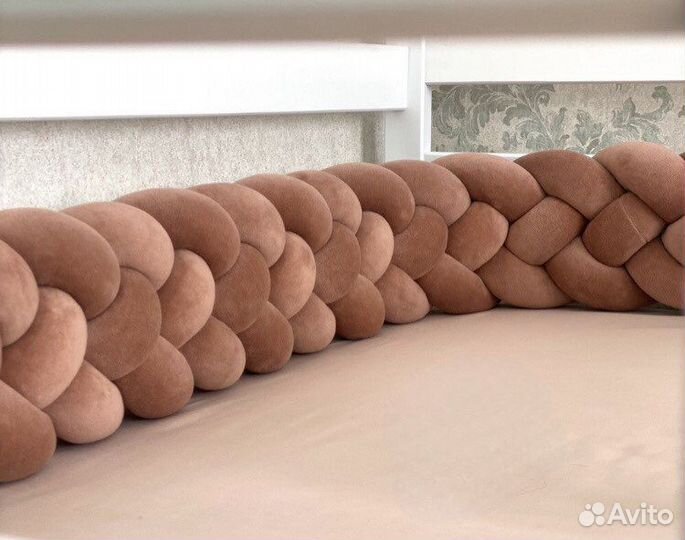 Бортик косичка