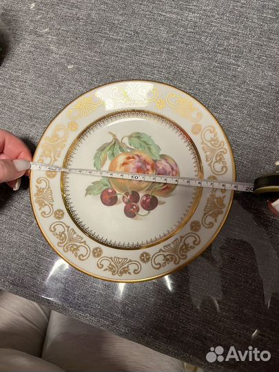 Блюдо и тарелки kahla фрукты