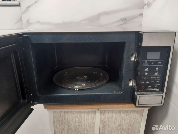 Микроволновая печь с грилем samsung ge73mr