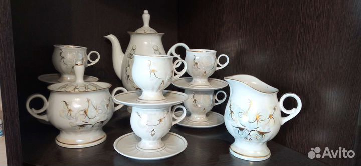 Сервиз чайный (кофейный) 15 предметов