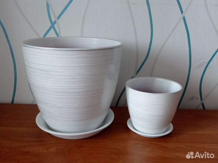 Керамические горшки для цветов