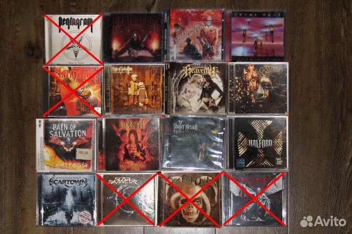 CD диски Метал. Лицензия