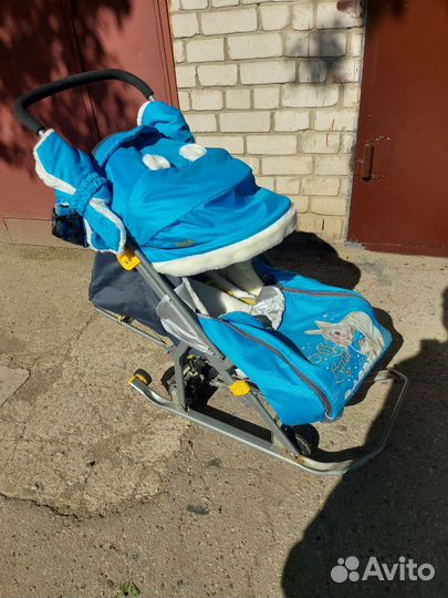 Коляска санки