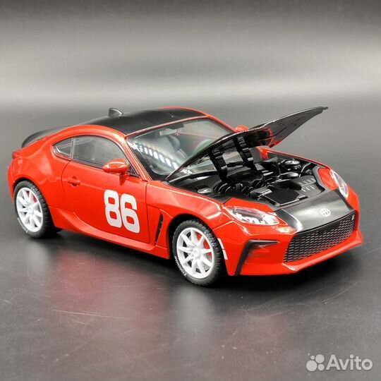 Металлическая модель Toyota GT86