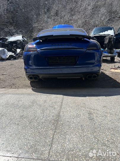 Бампер задний porsche panamera turbo 970 2009-16г