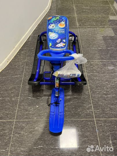 Снегокат детский Тимка Космический /Ника