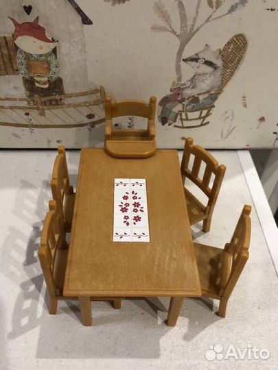 Sylvanian families мебель набор