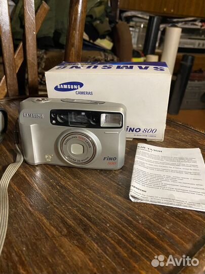 Плёночный фотоаппарат samsung fino 800