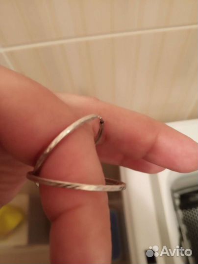 Серьги серебро 925