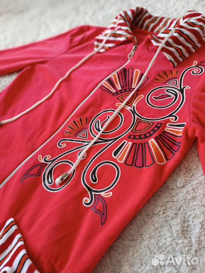 Халат велюровый женский 44