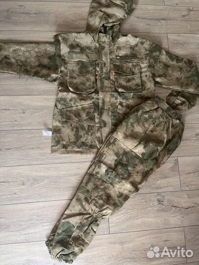 Костюм горка 8 летний камуфляжный мох