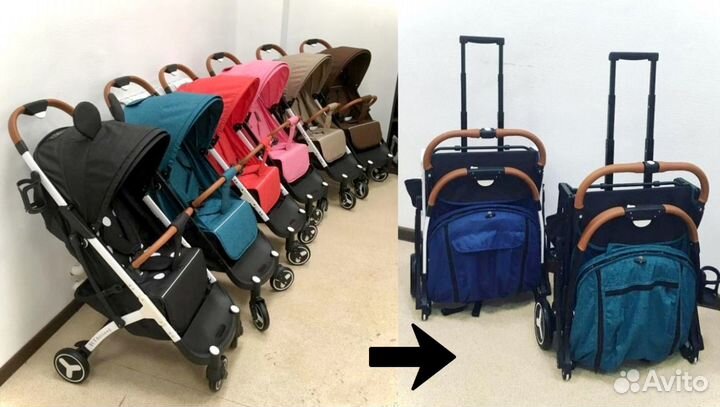 Новые прогулочные коляски трости, книжки, сумки