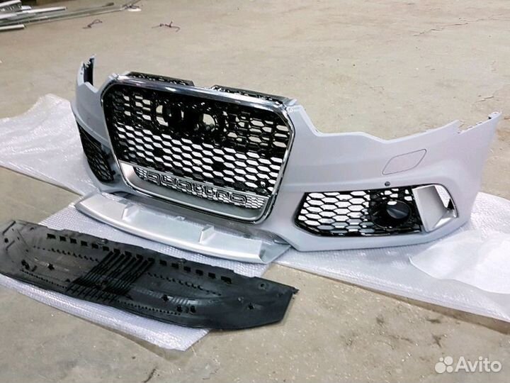 Бампер audi A7 рестайлинг