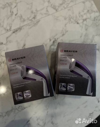 Ручной отпариватель новый brayer