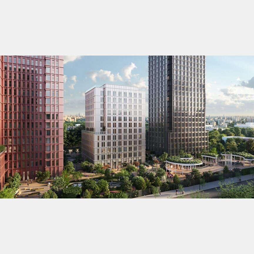 2-к. квартира, 53,4 м², 14/44 эт.