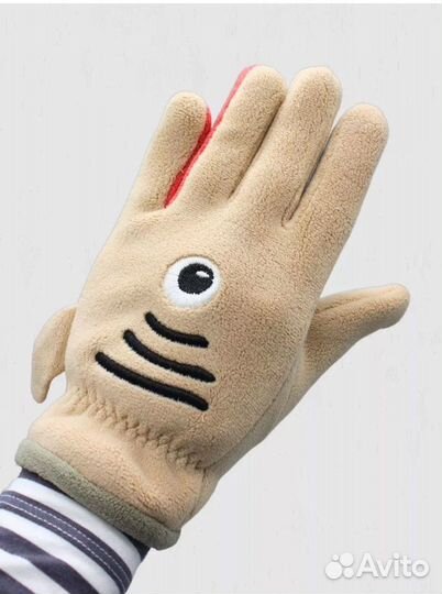 Перчатки новые флисовые