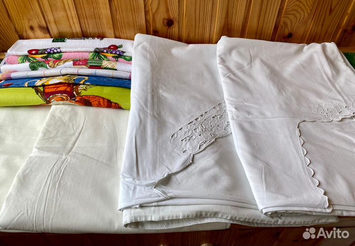 Простыни Пододеяльники Ришелье СССР Полотенца