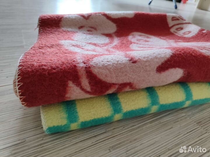 Детское одеяло шерсть