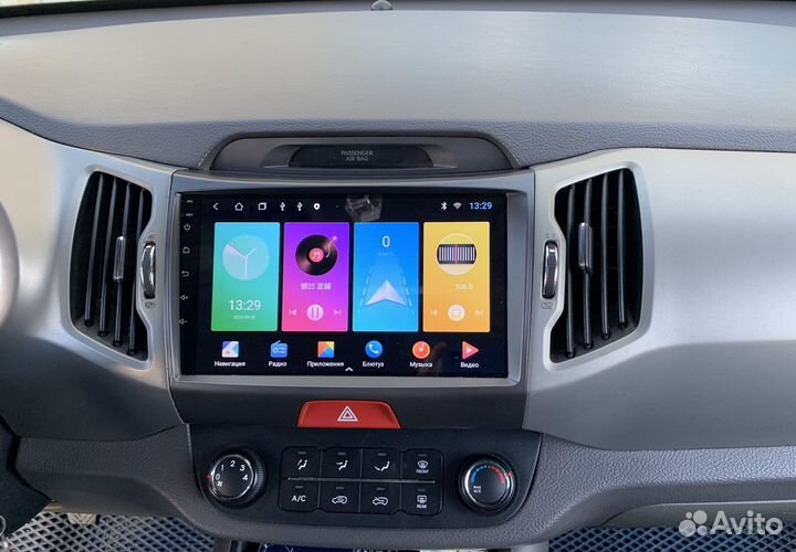 Штатная магнитола Kia Sportage 3 2010-2016