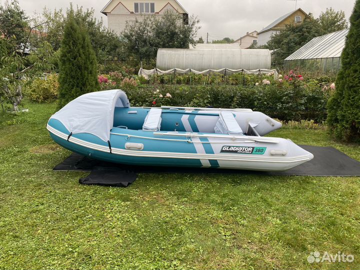 Новая лодка Gladiator E380 PRO нднд / Гладиатор