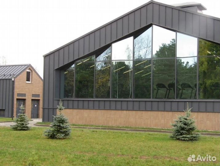 Фасадные металлические панели