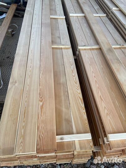 Террасная-палубная доска из сибирской лиственницы